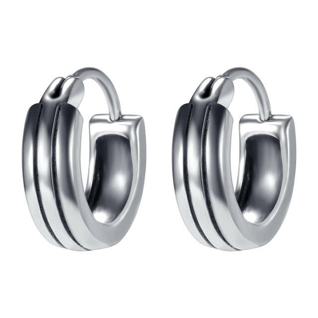 Punk Rock Round Earrings