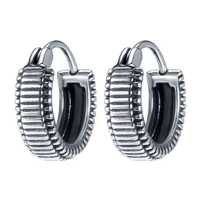 Punk Rock Round Earrings