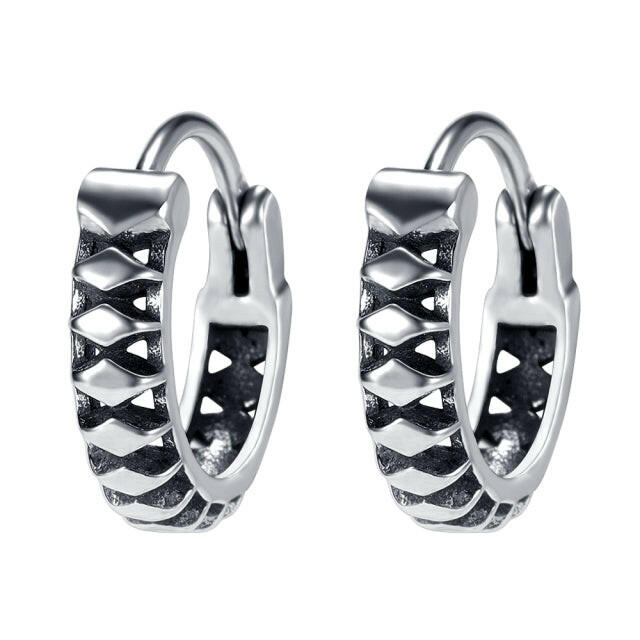 Punk Rock Round Earrings