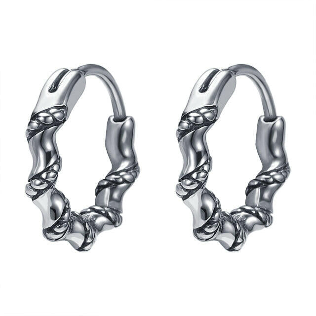 Punk Rock Round Earrings