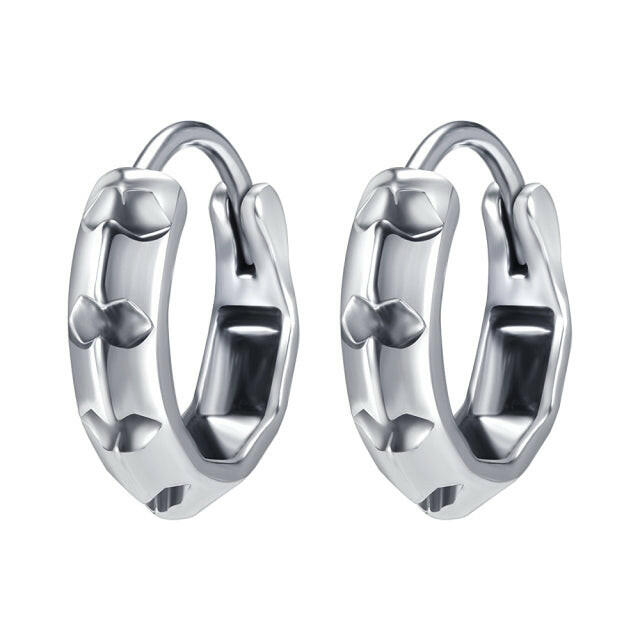 Punk Rock Round Earrings